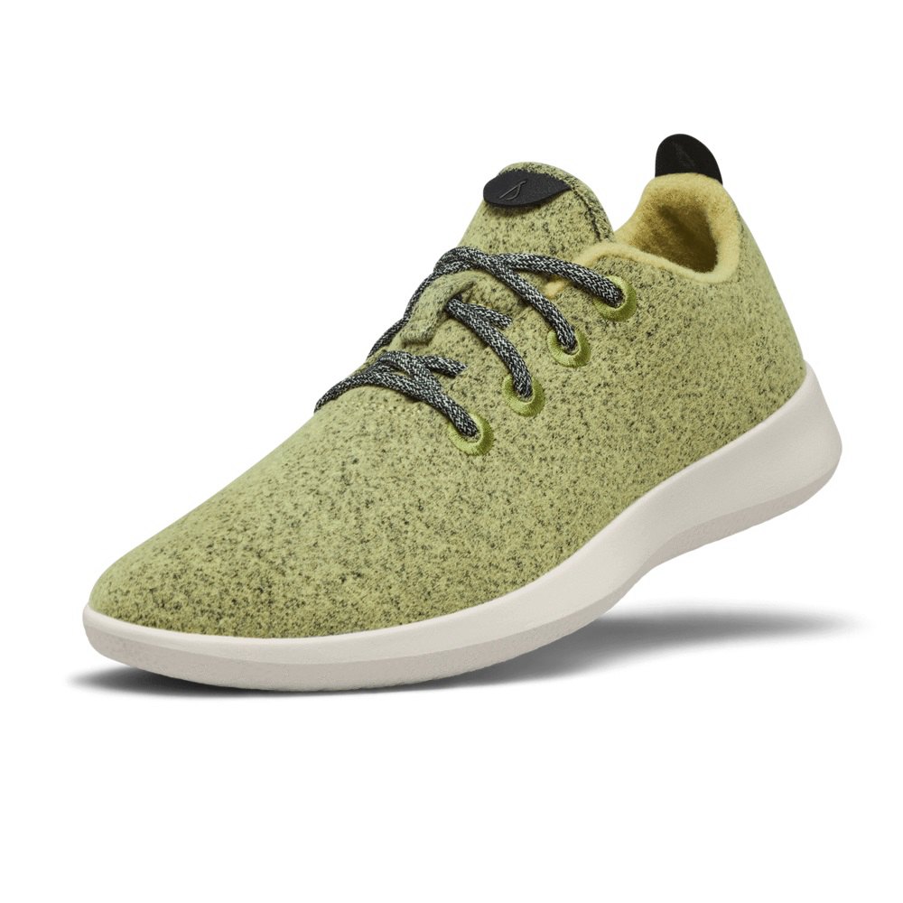 Allbirds Men's Wool Runners - Sneakers Olive - LYI453196